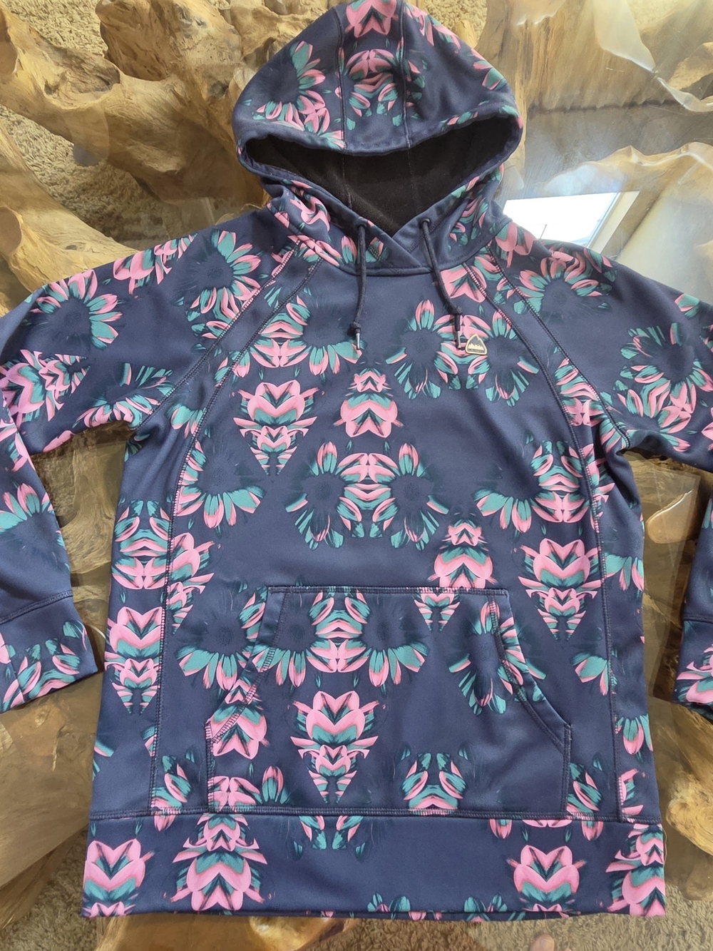 Burton Women's Ceown Bonded Tropical Pullover Sweater Sz Small